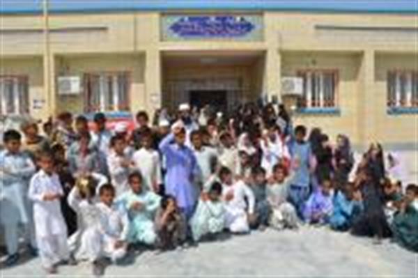 افتتاح مدرسه مهندس بیرجندی  روستای ساندک زهی منطقه دشتیاری شهرستان چابهار
