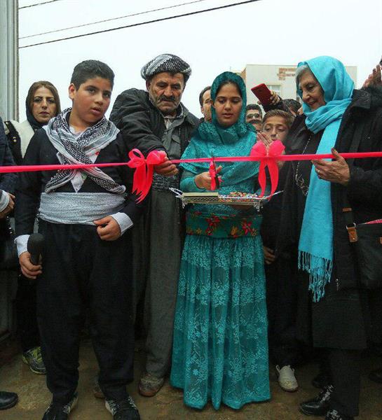 ⁣افتتاح کتابخانه کامیاب ٣ روستای سید آباد،مهاباد