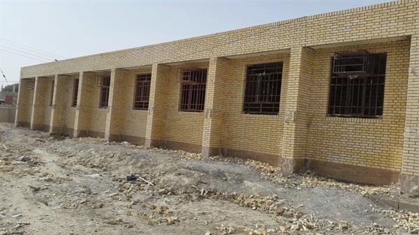 پیشرفت فیزیکی مدرسه روستای صدیق زهی ،دشتیاری ،چابهار،بلوچستان