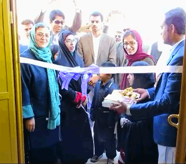 افتتاح کتابخانه حامی در روستای سیب استان سیستان و بلوچستان