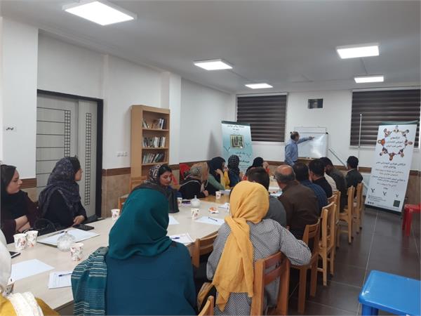 دوره‌ی سوم آموزش کتاب‌داران «انجمن حامی» در شهرهای گوگ‌تپه و مهاباد 4