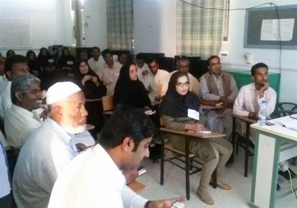 گزارش آموزش دبیرستان حامی در دشتیاری