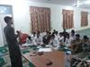 اردوى دانش آموزان  منطقه دشتیاری برای شرکت در آزمون سراسری