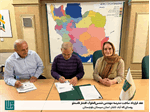 عقد قرارداد ساخت مدرسه ۳ کلاسه مهندس شمس‌الملوک افشار قاسملو