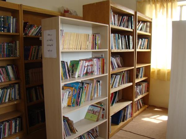 افتتاح کتابخانه زرینه