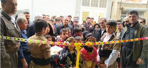 انجمن حامی ـ گشایش کتابخانه‌ی رشد ۱۷ روستای یوسف‌کند 1