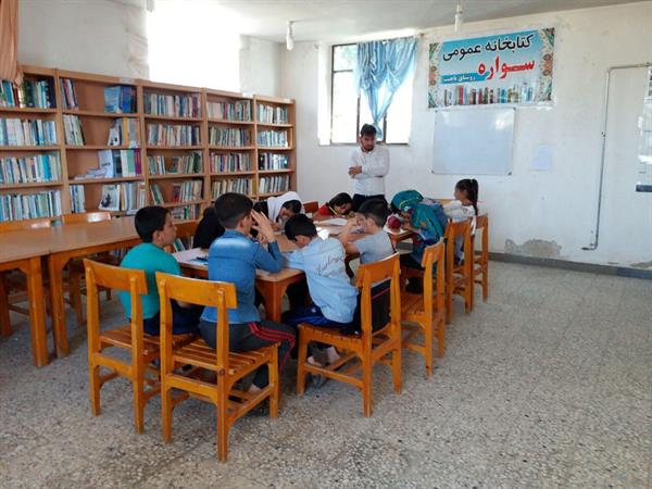 پشتیبانی از کتابخانه های حامی در سالی که گذشت.