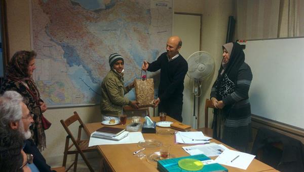 دانش آموز سراوانی طراح و سازنده یک خنک کننده ی فضای باز