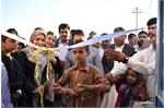 افتتاح کتابخانه حامی روستای قادر آباد شهرستان مهرستان